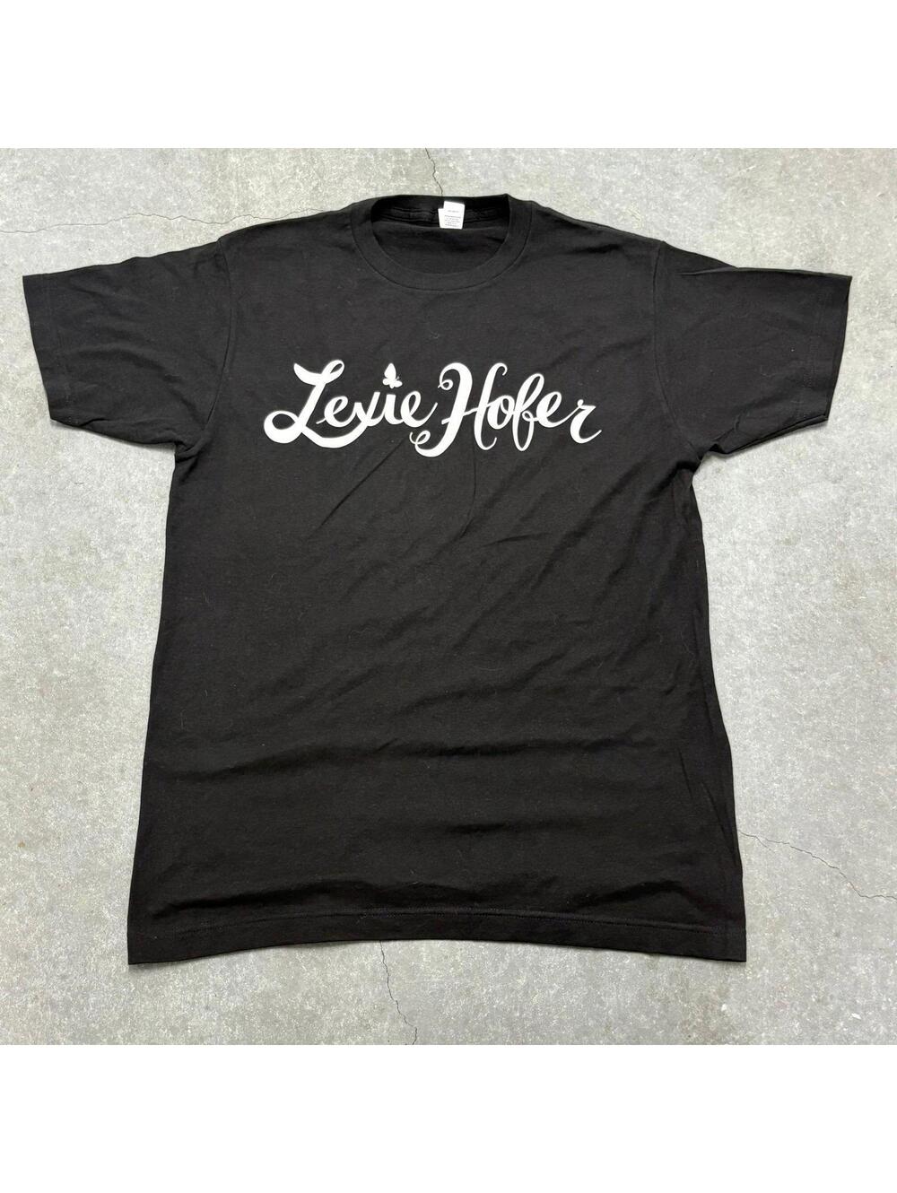 Tultex Lexie Hofer Text Logo T Shirt